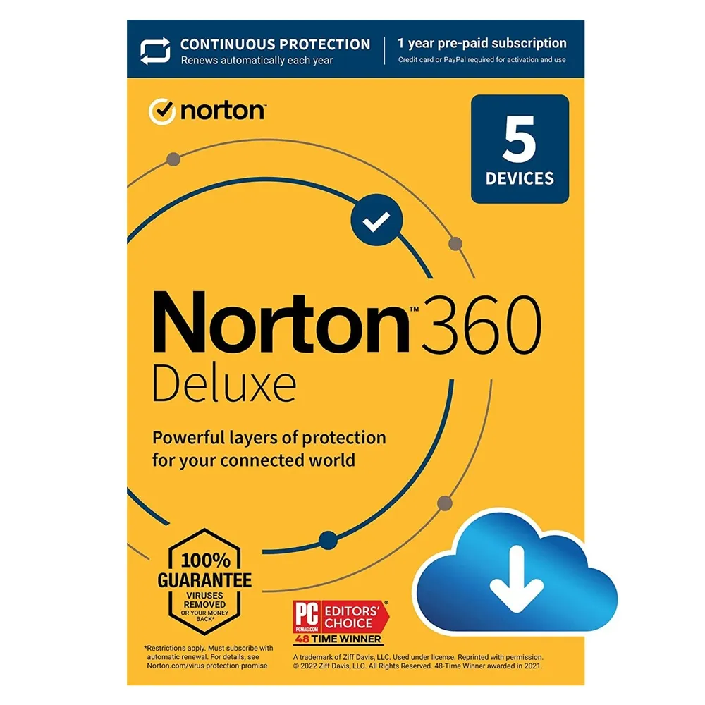 [Software_NORTON_360_DELUXE_-_5_USERS] NORTON 360 DELUXE - 5 DEVICES