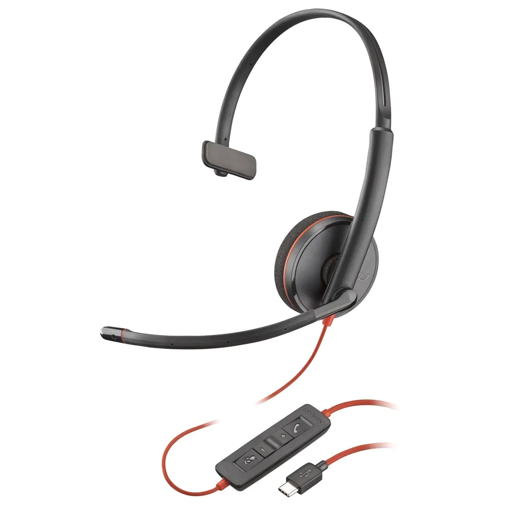[Headset_POLY_BLACKWIRE_3210] POLY BLACKWIRE 3210